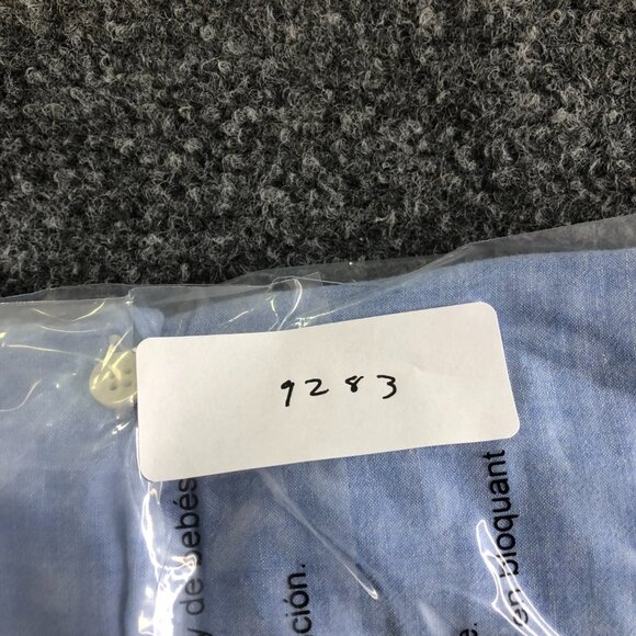 Gitman Bros Shirt Mens Extra Large Blue Chambray Made USA Button Indian Madras - Picture 10 of 10